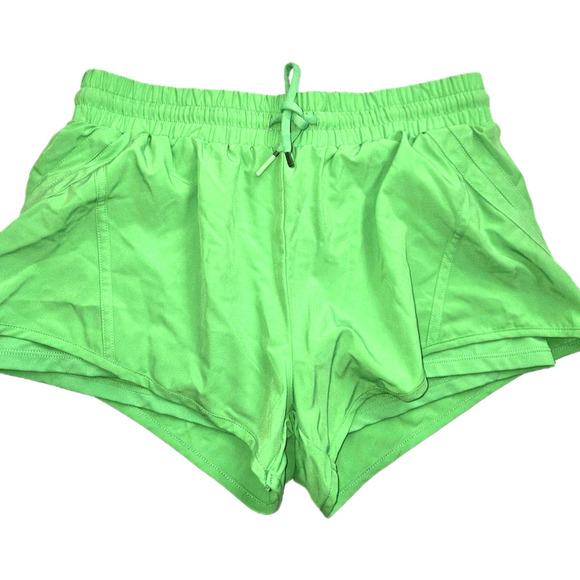 Zyia Green Velocity Lined 2" Shorts Size Small EUC Womens - Picture 1 of 11